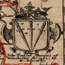 1595 Norden Map -John Pawlets Blazon.jpg